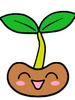 Image of happy plant to identified as a level SPROUT.